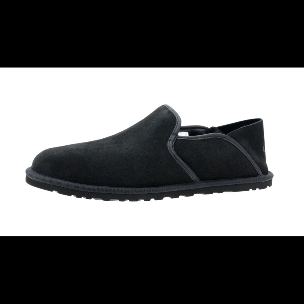 UGG Men's Black‎ Cooke Suede Slippers Loafers